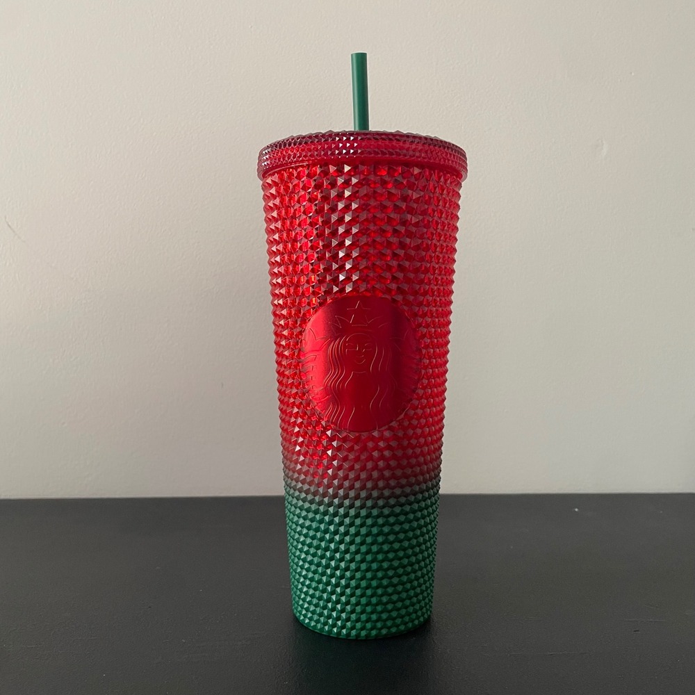 Starbucks Disney Mickey Mouse WDW Christmas Tumbler Holiday Travel Cup